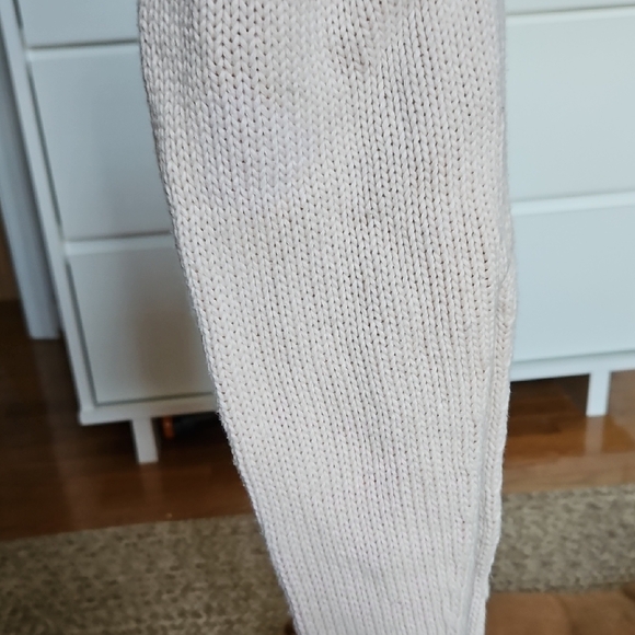 Illoura The Label Kids Pink Chunky Knit Footed Leggings - Picture 5 of 5